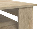 Coffee Table Sonoma Oak 96 x 54 x 44 cm Engineered Wood 8000150