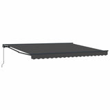 Awning Frame Anthracite 400 x 300 cm Polyester with PU coating 3330501