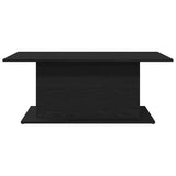 Coffee Table Black Oak 102 x 55.5 x 40 cm Engineered Wood 862716