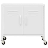 336269 Storage Cabinet White 60x35x56 cm Steel