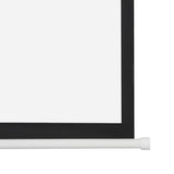 UK Plug, 100 inch 169 Aspect Ratio Manual Self-locking Warp Knitted White Plastic Projection 24596239