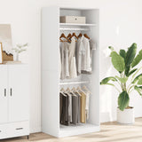 Wardrobe White 80x50x200 cm Engineered Wood 3307792