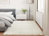 Faux Sheepskin Rug TAFALLA White 100 x 200 cm Polyester 42021459