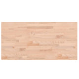 Basin Shelf Wall Mounted Steel and Solid Wood Beech 3302438