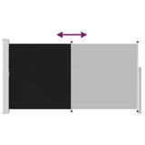 Patio Terrace Side awning 160 x 300 cm Black 40809