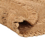 ZNTS Area Rug Hand-braided Jute 120 cm Round 344950
