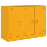 Sideboard Mustard Yellow 99x39x73 cm Steel 841724