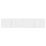 TV Wall Cabinet 2 pcs White 78.5 x 31 x 29.5 cm Engineered Wood 892210