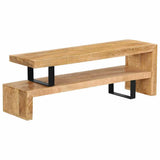 247321 TV Stand Solid Mango Wood