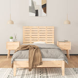 Wall Headboard 81x3x63 cm Solid Wood Pine 824743