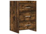 Sideboard Smoked Oak 40 x 36 x 80 cm Engineered Wood 8011063