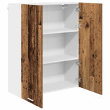 Hanging Cabinet Old Wood 80 x 31 x 100 cm Engineered Wood 884368