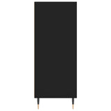 Highboard Black 57x35x90 cm Engineered Wood 827221