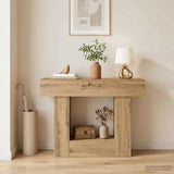 Console Table Artisan Oak 101 x 30 x 74 cm Engineered Wood 899952