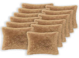 Cushion with Pillow HEERLEN 12 pcs Taupe PV Fleece 926757