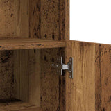 LED Sideboard Brown 60 x 37 x 100 cm Engineered Wood 863033