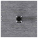 Outdoor Umbrella Base Dark grey wood look 45 x 45 x 31 cm Steel 42009945