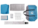 Tunnel Tent Blue 390 x 215 x 152 cm 42017443