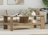 Coffee Table Artisan Oak 90 x 50 x 45 cm Engineered Wood 8000259