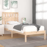 Bed Frame without Mattress Solid Wood Single 3103898