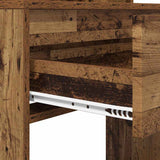 Bedroom Dressing Tables with Drawer Old Wood 80 x 39.6 x 135 cm 888985