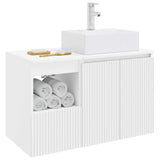 Bathroom Furniture Set 2 pcs White Engineered Wood 3404054