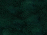 Anti-Slip Faux Rabbit Fur Blanket Olite Dark Green 130 x 150 cm 42021817