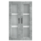 Wall Glass Cabinet PORTO Concrete Grey 60 x 31 x 100 cm 885528