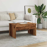 Coffee Table Old Wood 80x50.5x41.5 cm Engineered Wood 856930