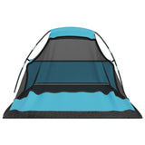Camping Tent 317x240x100 cm Blue 93072