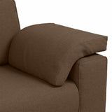 Sofa Brown 180 x 77 x 82 cm Fabric 4105231