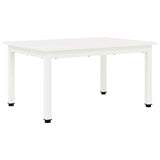 Coffee Table White 70 x 50 x 36 cm Solid Pine Wood 892764