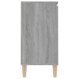Sideboard Grey Sonoma 103.5x35x70 cm Engineered Wood 815163