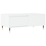 Coffee Table White 90x50x36.5 cm Engineered Wood 830796
