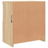 Sideboard with LED Lights Sonoma Oak 60x37x67 cm 836653
