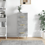 Sideboard Concrete Grey 34.5x34x90 cm Engineered Wood 828592