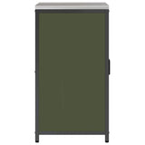 Kitchen Storage HATTEM Olive Green 60 x 50 x 92 cm Steel 874992