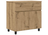 Bathroom Vanity Unit Artisan Oak 60 x 35 x 80 cm 889424