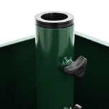 Parasol Base with Planter Green 45 x 45 x 45 cm Steel 42010367