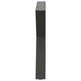 Coffee Table Legs 2 pcs Anthracite 60x cm Steel 4012710