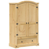Wardrobe "Corona" 101x52x170 cm Solid Wood Pine 4005662