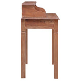 Writing Desk with Drawers 90x50x101 cm Solid Mahogany Wood 283912
