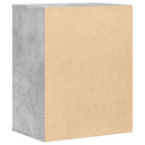 Corner Chest of Drawers Concrete Grey 60x41x76 cm Engineered Wood 852873