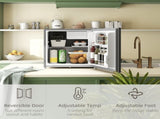 46 Litre Lockable Countertop Fridge - Grey T3398P343015