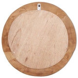Decorative Mirror Teak 60 cm Round 244560