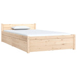 3103483 Bed Frame without Mattress with Drawers 90x200 cm