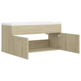 ZNTS Sink Cabinet with Built-in Basin Sonoma Oak Engineered Wood 3070850