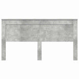 Headboard with Headboard Concrete Grey 180 cm Engineered Wood 887428