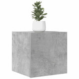 Wall Mounted TV Cabinets 4 pcs Concrete Grey 30.5x30x30 cm 804495