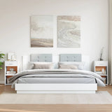 Bedside Cabinets 2 pcs White 35x34x65 cm Engineered Wood 840577